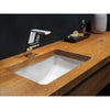 Delta Pivotal Chrome Finish Single Handle Mid-Height Bathroom Sink Faucet D699DST