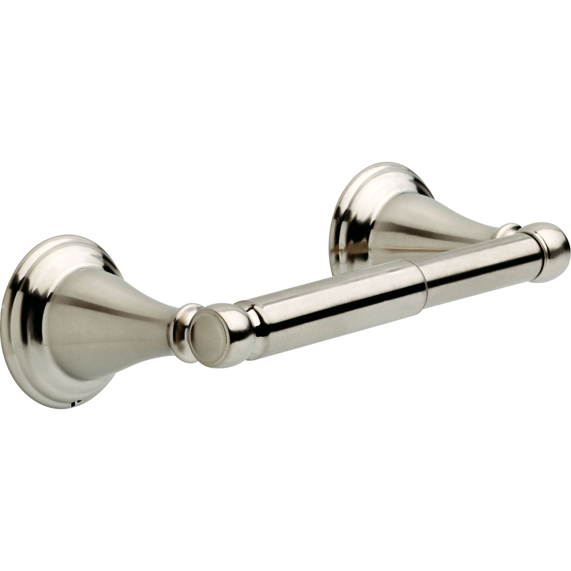 Delta Windemere Stainless Steel Finish Double Post Toilet Paper Holder 638743