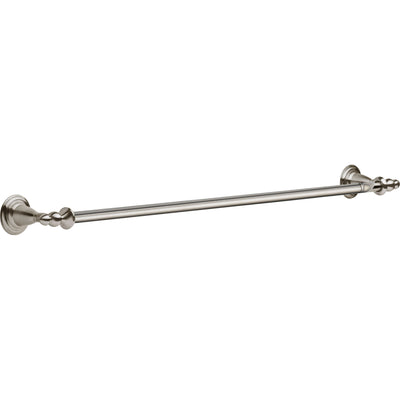 Delta Victorian Stainless Steel Finish DELUXE Accessory Set: 24" Single and Doubel Towel Bar, Paper Holder, Robe Hook, Towel Ring, Tank Lever D10096AP