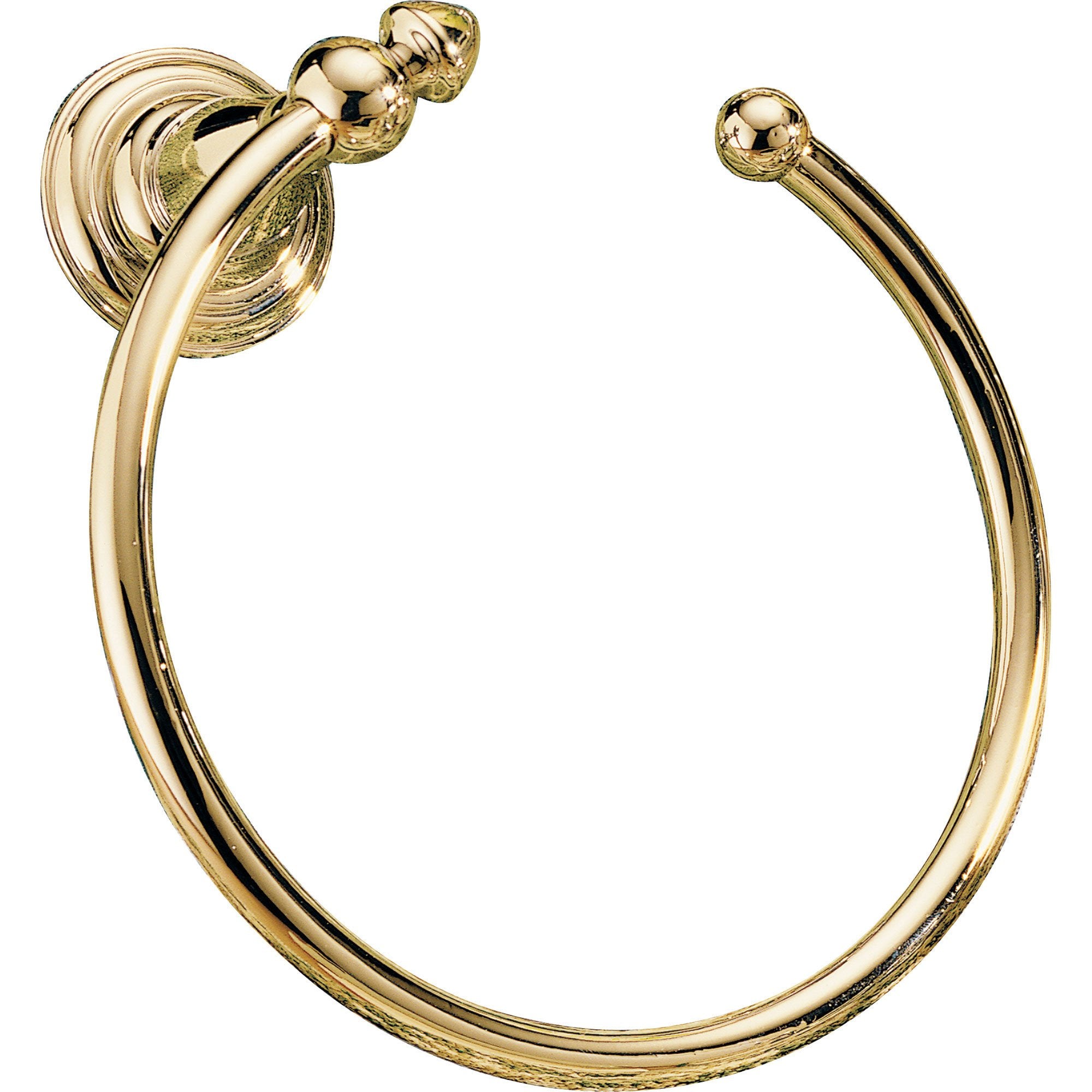 Delta Victorian Polished Brass Hand Towel Ring 387449