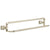 Delta Dryden Collection Polished Nickel Finish Wall Mounted 24" Double Towel Bar D75125PN