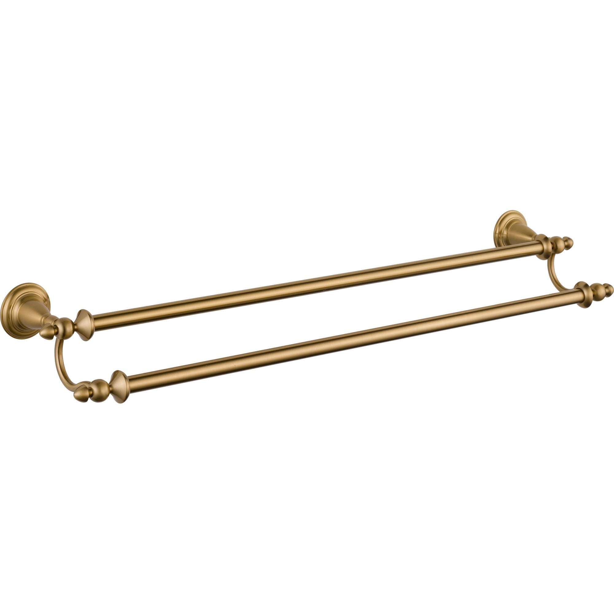 Delta Victorian Traditional Champagne Bronze 24 inch Double Towel Bar 555915