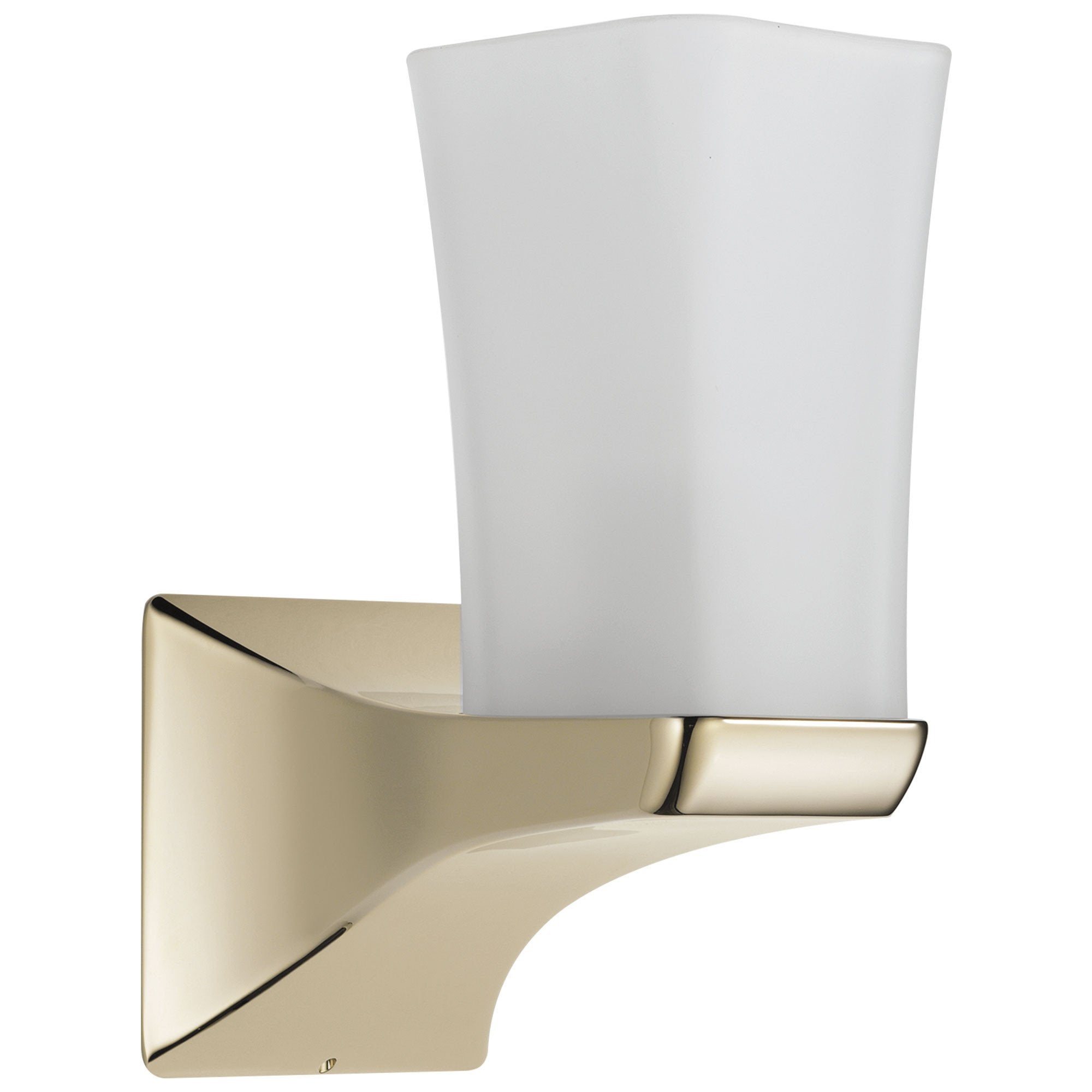 Delta Tesla Collection Polished Nickel Finish Modern Single Light Fixture Wall Sconce D75270PN