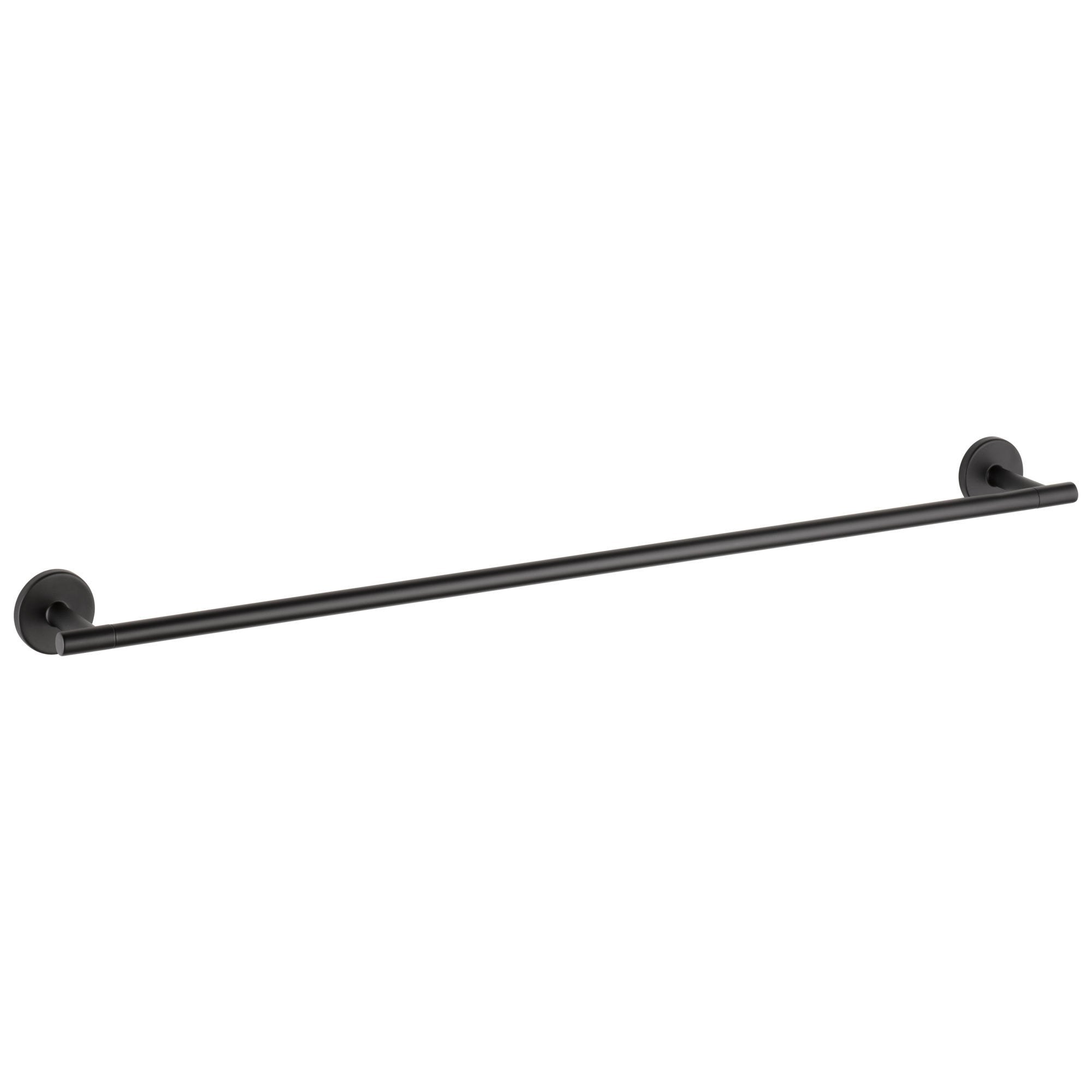 Delta Trinsic Collection Matte Black Finish Wall Mounted 30" Long Single Towel Bar D75930BL