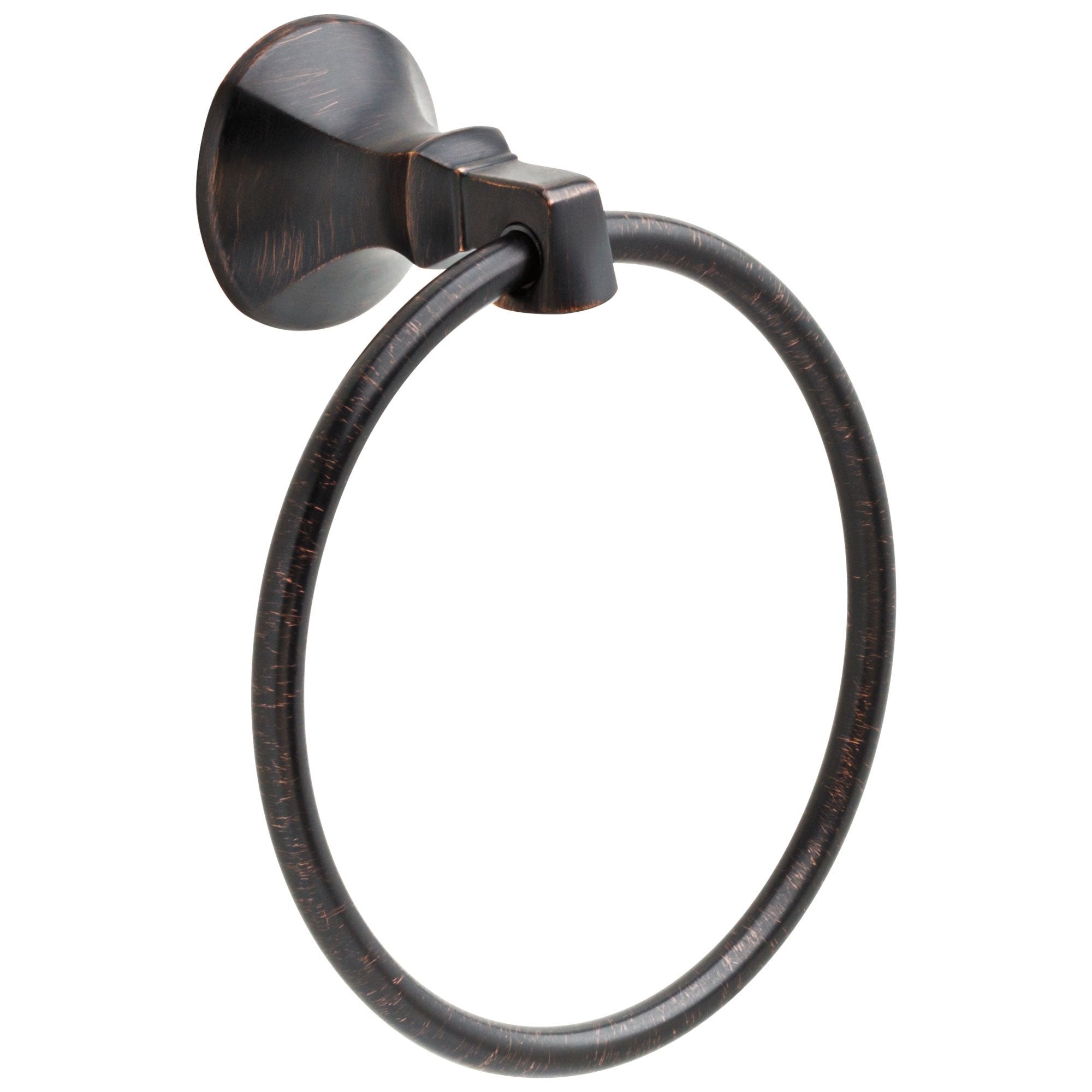 Delta Ashlyn Collection Venetian Bronze Finish Wall Mount Round Hand Towel Ring D76446RB
