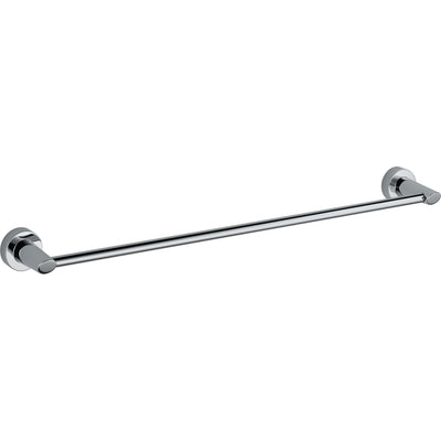 Delta Compel Chrome DELUXE Accessory Set Includes: 24" Towel Bar, Paper Holder, Robe Hook, Towel Ring, Tank Lever, and Double Towel Bar D10073AP