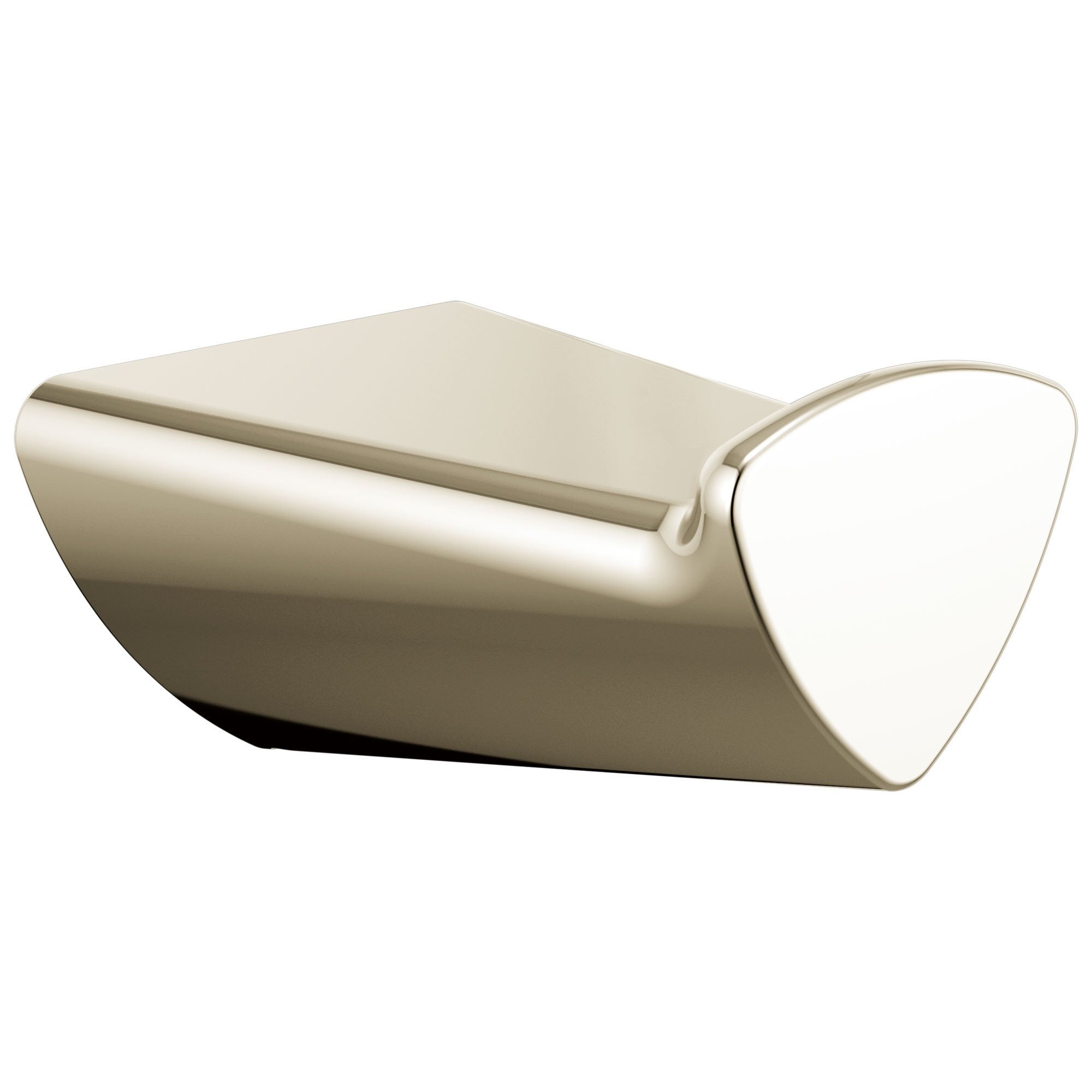 Delta Zura Collection Polished Nickel Finish Modern Post Wall Mount Robe / Towel Hook D77435PN