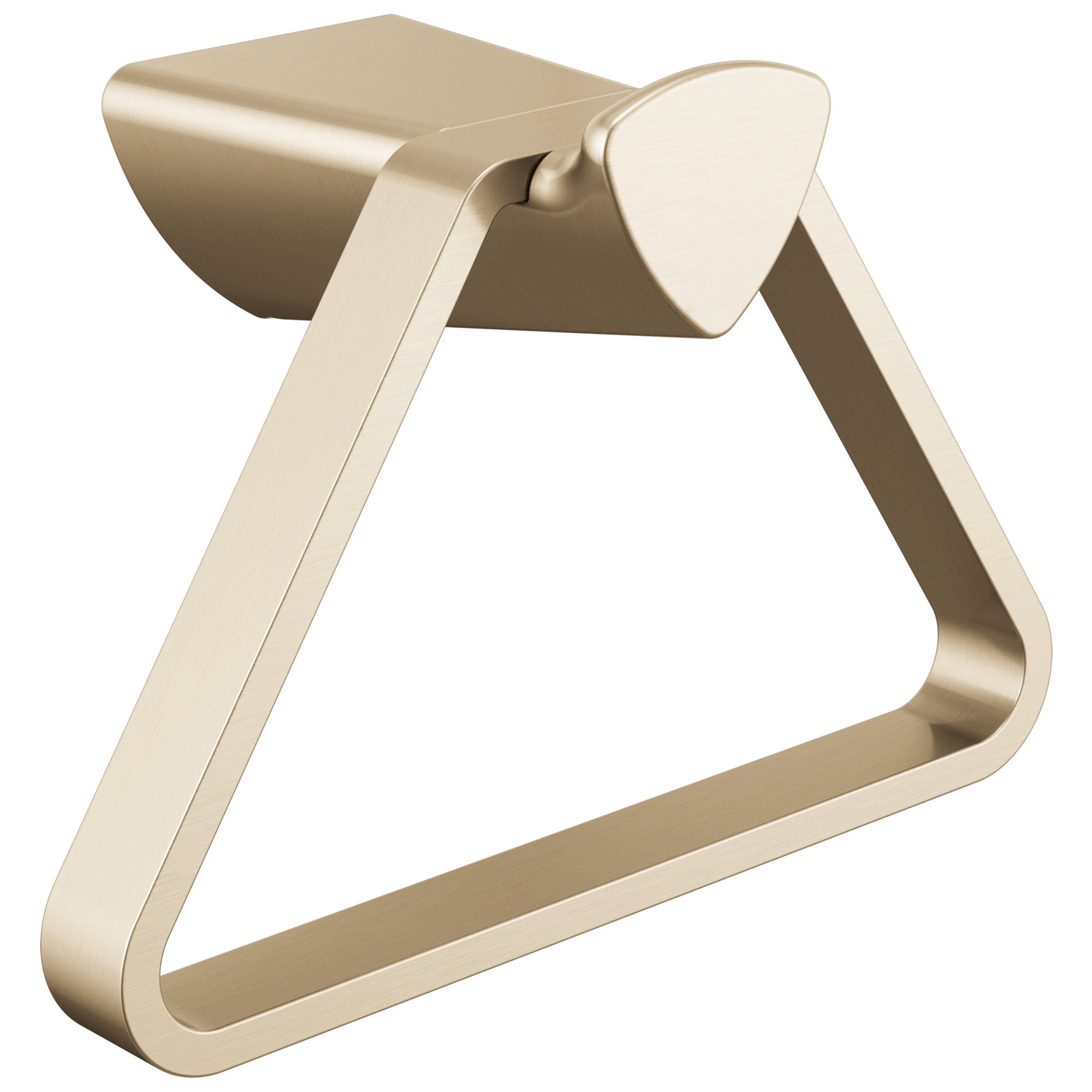 Delta Zura Champagne Bronze Finish Triangular Hand Towel Ring Holder D77446CZ