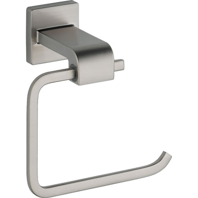 Delta Ara Stainless Steel Finish BASICS Bathroom Accessory Set Includes: 24" Towel Bar, Toilet Paper Holder, and Robe Hook D10076AP