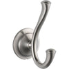 Delta Linden Collection Stainless Steel Finish Single Robe Hook 555664