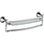 Delta Cassidy Chrome 18 inch Glass Shelf with Removable Towel Bar 579483