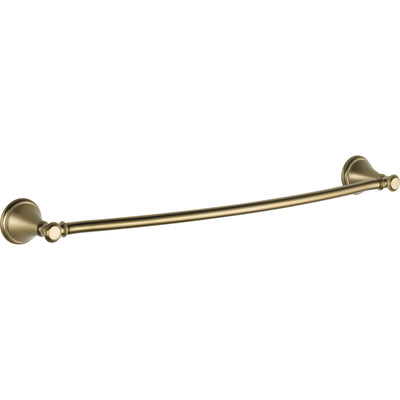Delta Cassidy Champagne Bronze STANDARD Bathroom Accessory Set Includes: 24" Towel Bar, Toilet Paper Holder, Robe Hook, and Towel Ring D10026AP
