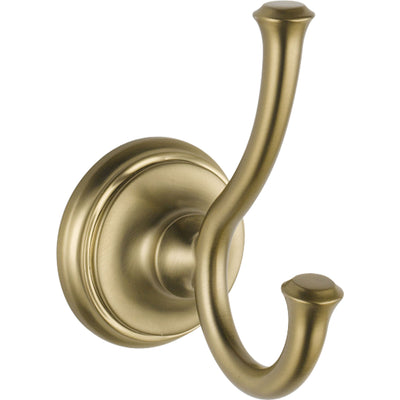 Delta Cassidy Champagne Bronze STANDARD Bathroom Accessory Set Includes: 24" Towel Bar, Toilet Paper Holder, Robe Hook, and Towel Ring D10026AP