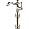 Delta Cassidy Single Handle Polished Nickel Bathroom Vessel Sink Faucet 579577