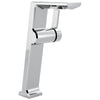 Delta Pivotal Chrome Finish Single Handle Modern Vessel Bathroom Faucet D799DST