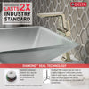 Delta Pivotal Polished Nickel Finish Single Handle Modern Vessel Bathroom Faucet D799PNDST