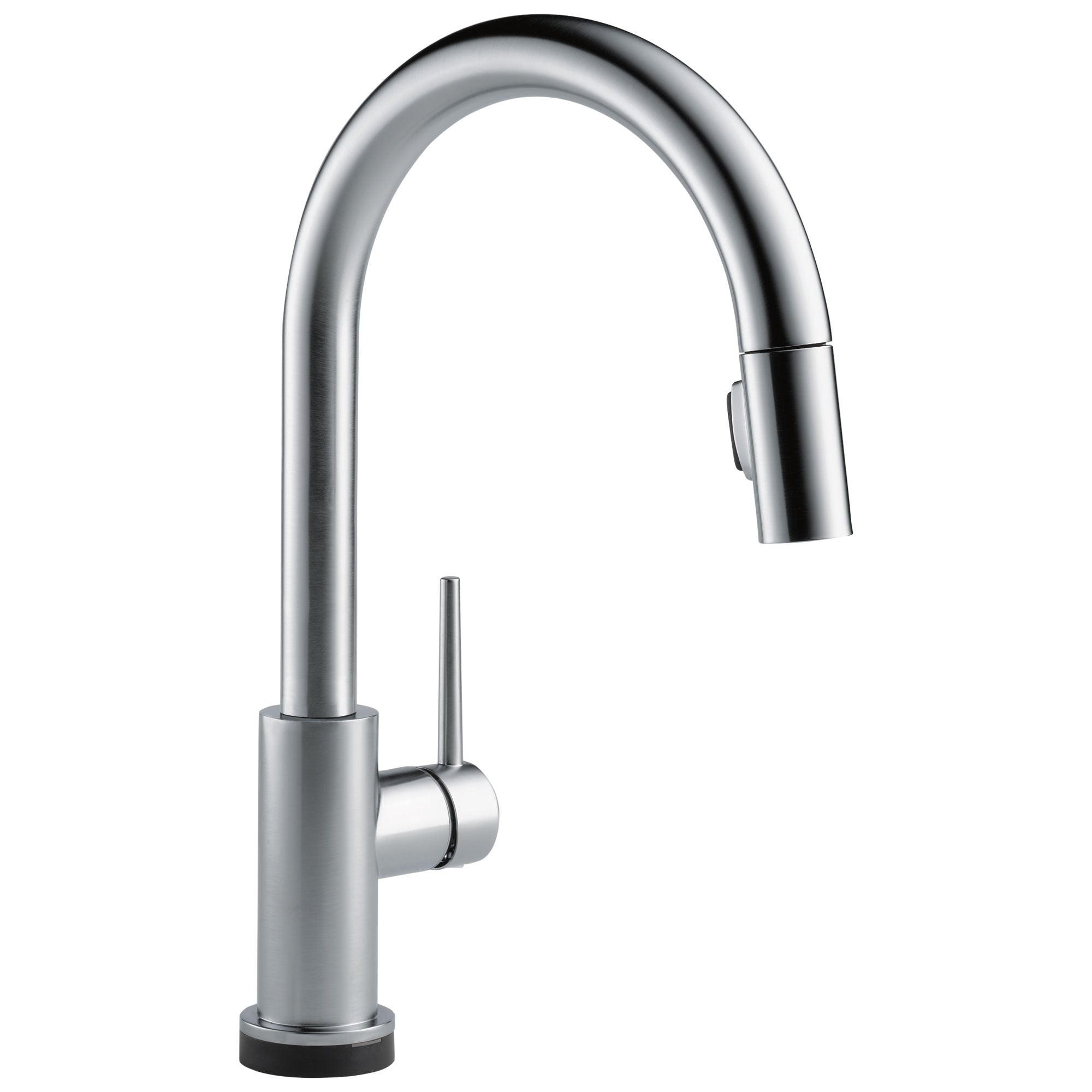 Delta Trinsic Arctic Stainless Steel Finish VoiceIQ Single-Handle Pull-Down Kitchen Faucet with Touch2O Technology D9159TVARDST