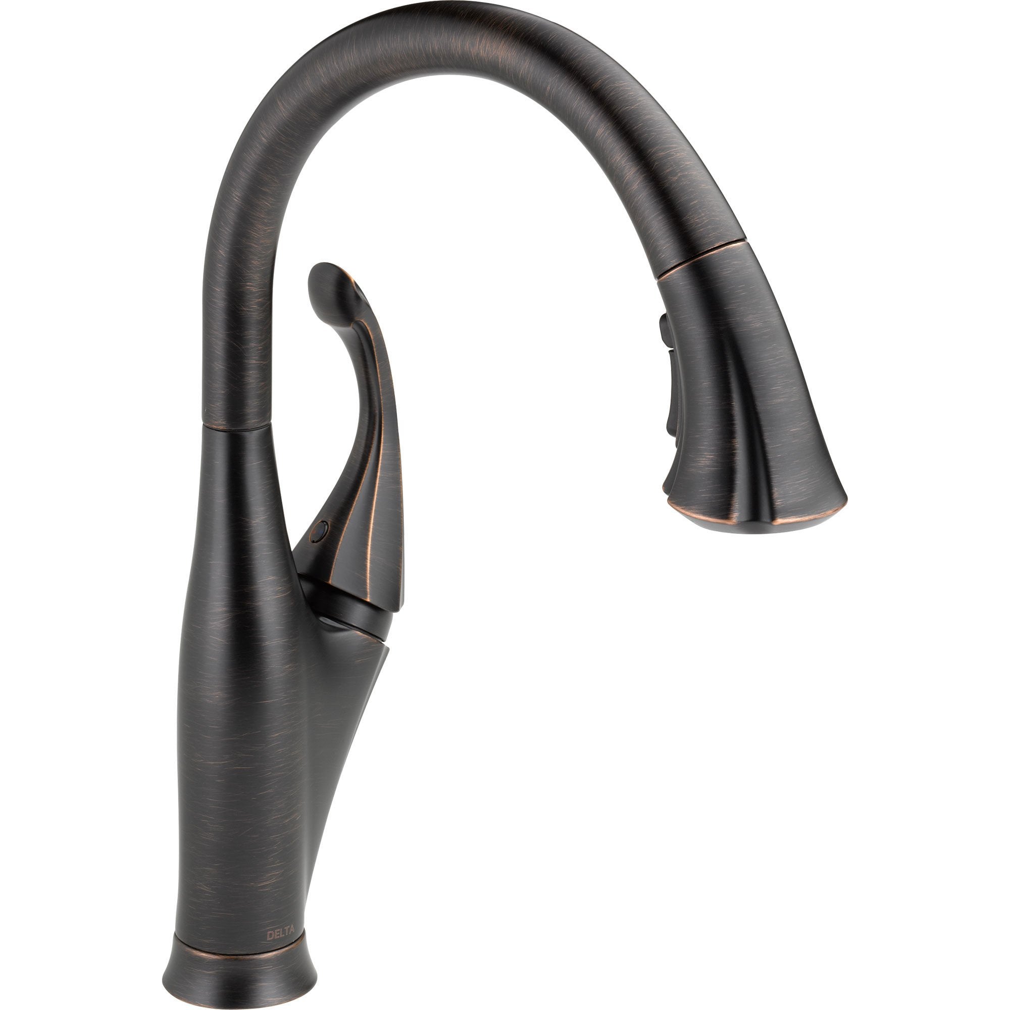 Delta Venetian Bronze Single Handle Pull-Down Spray Kitchen Faucet 521976