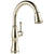 Delta Cassidy Collection Polished Nickel Finish Single Handle Pull-Down Kitchen Sink Faucet 751596