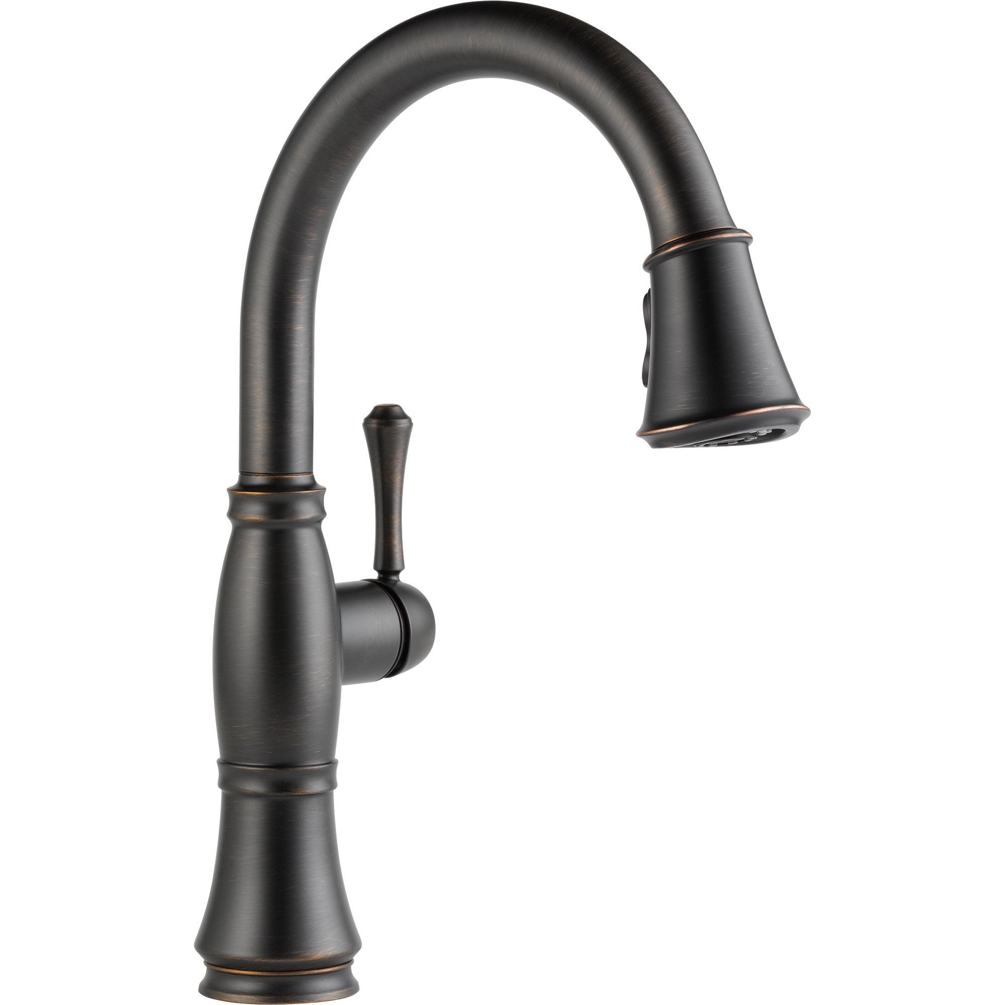 Delta Cassidy Venetian Bronze Finish Pull-Down Sprayer Kitchen Faucet 579592