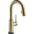 Delta Trinsic Touch2O Modern Champagne Bronze Pull-Out Sprayer Bar Faucet 556060