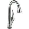 Delta Esque Collection Arctic Stainless Steel Finish Single Handle Electronic Modern Pull-down Bar/Prep Faucet with Touch2O D9981TARDST