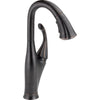 Delta Venetian Bronze Addison Single Handle Water Efficient Pull-Down Kitchen Faucet, Soap Dispenser, and Pull-Out Bar / Prep Faucet Package D079CR