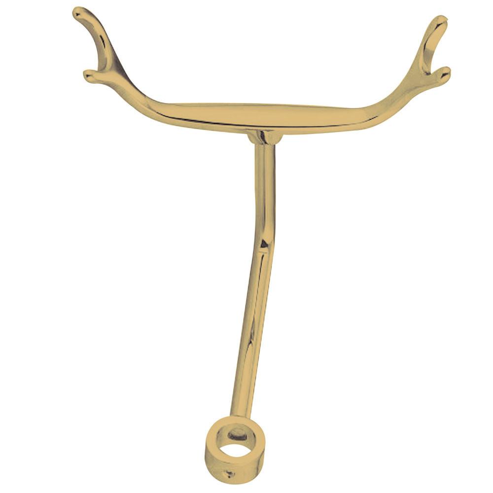 Kingston Brass Polished Brass Shower pole Mount Clawfoot Hand Shower Bracket