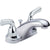 Delta Foundations 4" Centerset 2-Handle Chrome Bathroom Sink Faucet 550052