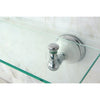 Kingston Brass Tempered Bathroom Glass Shelves Chrome Glass Shelf BA1119C