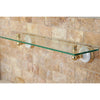 Kingston Tempered Bathroom Glass Shelves Polished Brass Glass Shelf BA1119PB