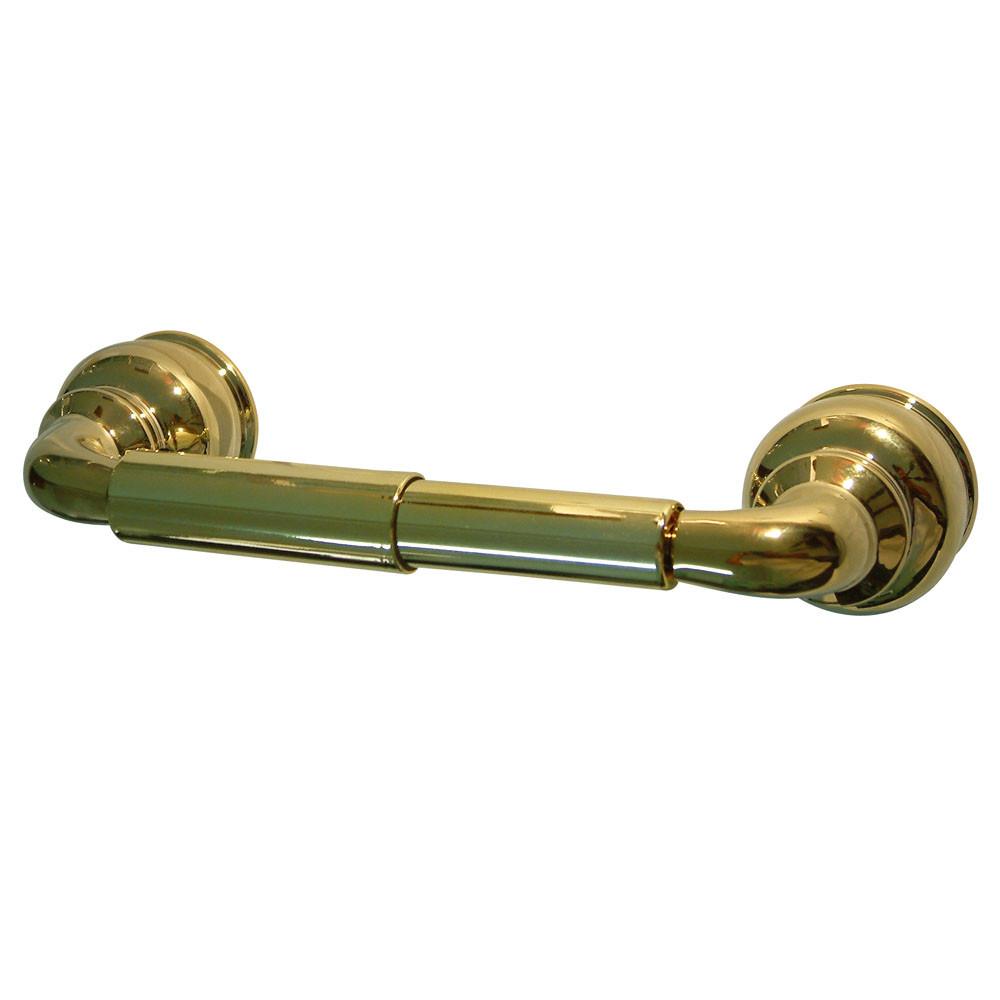 Kingston Brass Polished Brass Magellan 2 post toilet tissue paper holder BA608PB