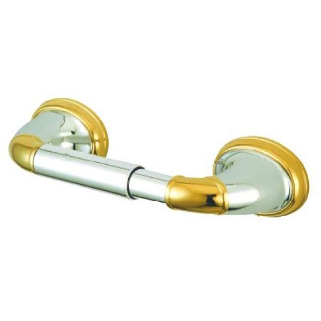 Kingston Brass Vintage Freestanding Toilet Paper Holder in Polished Chrome - Polished Chrome NCC2201