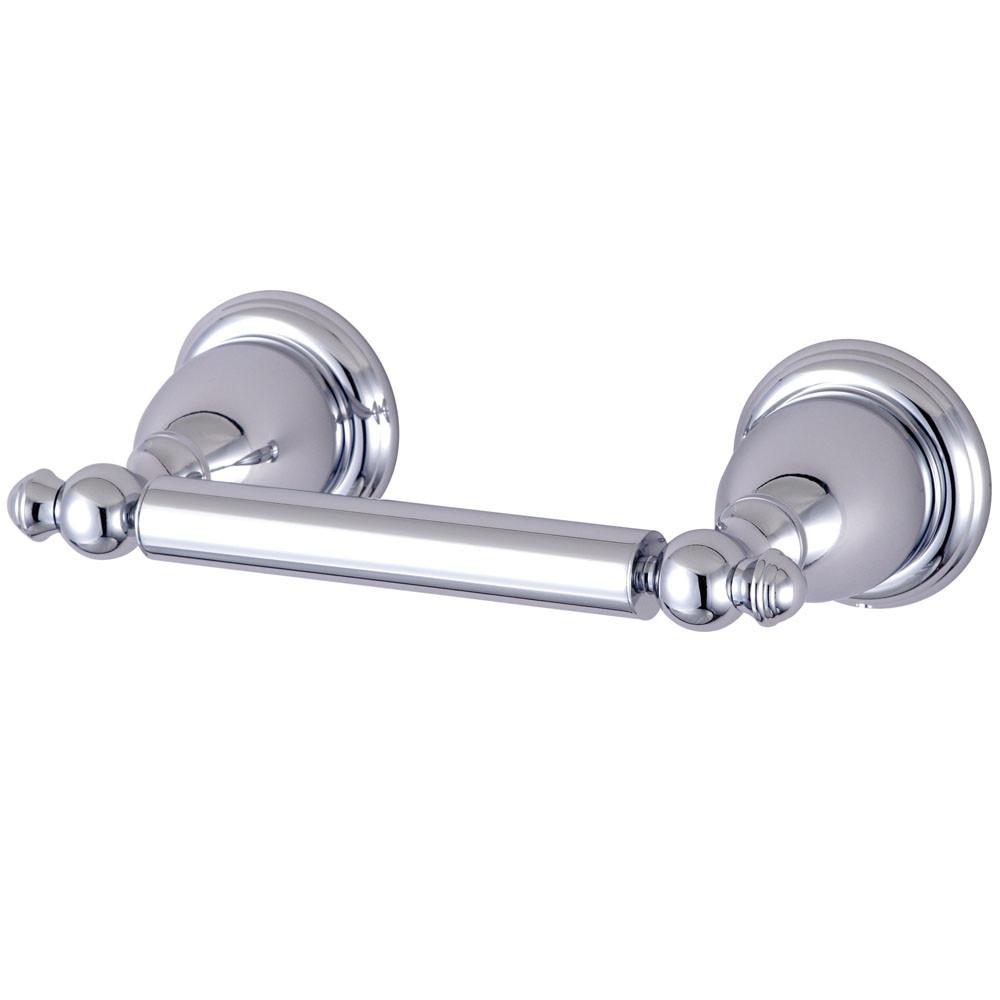 Kingston Brass Vintage Freestanding Toilet Paper Holder in Polished Chrome - Polished Chrome NCC2201