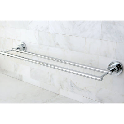 Kingston Brass Concord Bathroom Accessories Chrome 24" Double Towel Bar BA8213C