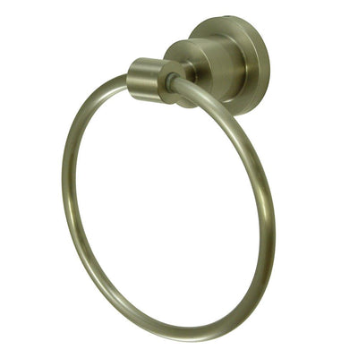 Kingston Brass Concord Bathroom Accessories Satin Nickel 6" Towel Ring BA8214SN