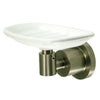Kingston Brass Concord Bathroom Accessories Satin Nickel Soap Dish BA8215SN