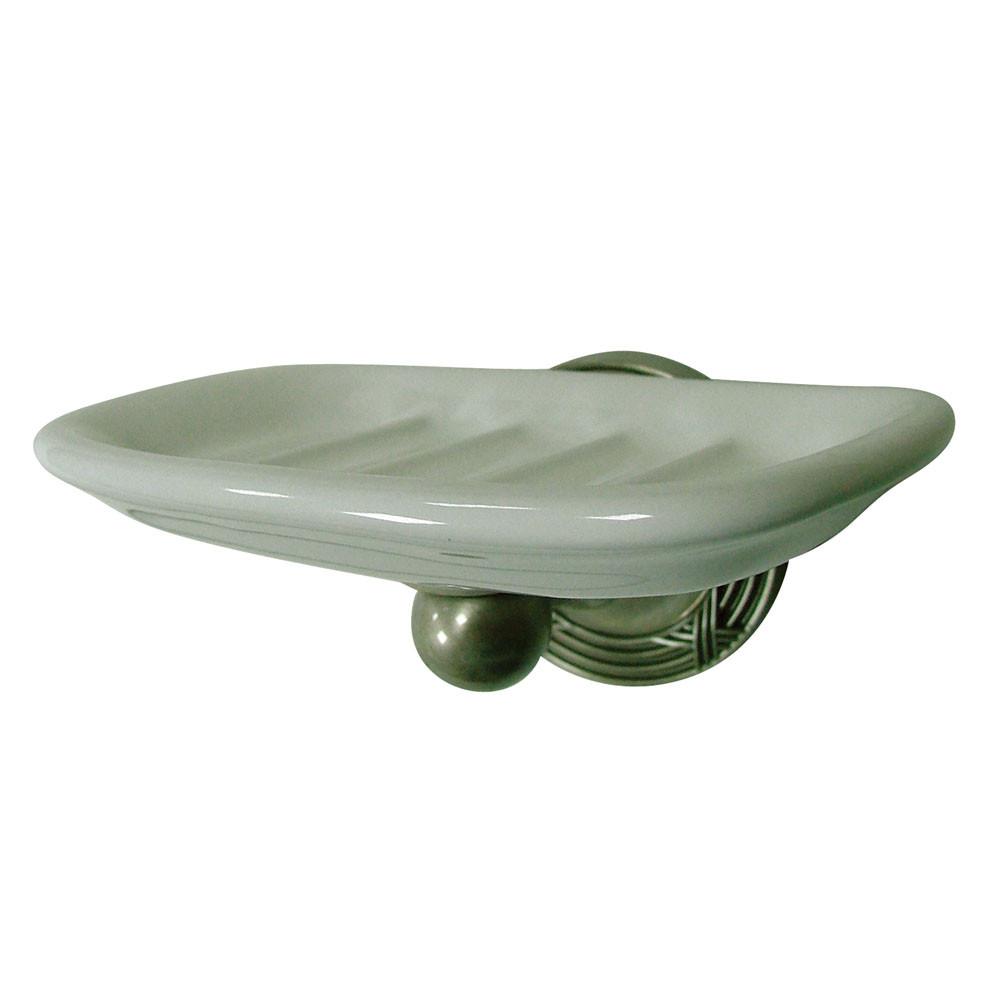 Jack 48.60.10 by WS Bath Collections, Wall Mounted Soap Dish in Polished  Chrome