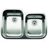 Blanco Supreme Undermount Stainless Steel 20 inch 0-Hole 1-3/4 Bowl Kitchen Sink 149216