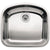 Blanco Wave Undermount Stainless Steel 22.4x20.4x10 inch 0-Hole Single Bowl Kitchen Sink 159597