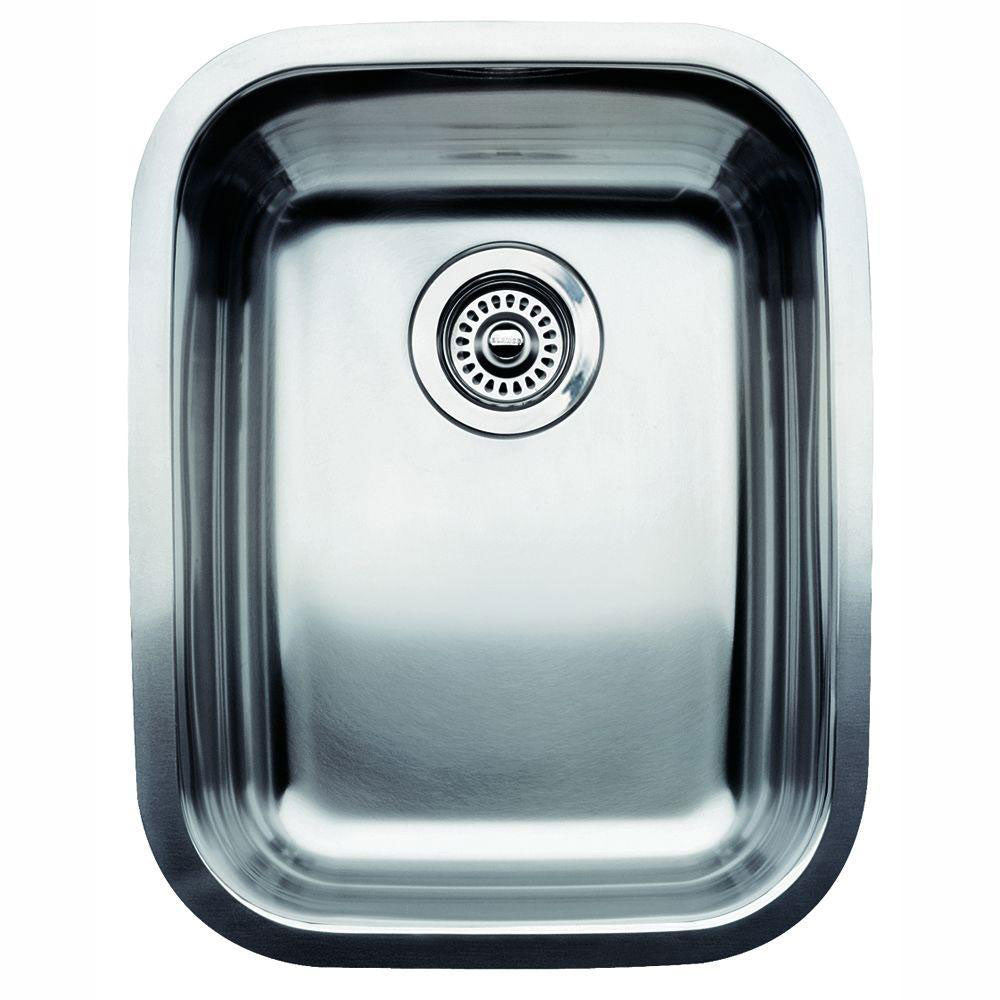 Blanco Supreme Undermount Stainless Steel 20.44x8x16.13 inch 0-Hole Single Bowl Kitchen Sink 206065
