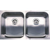 Blanco Spex Undermount Stainless Steel 31 inch 0-Hole Equal Double Bowl Kitchen Sink 206097