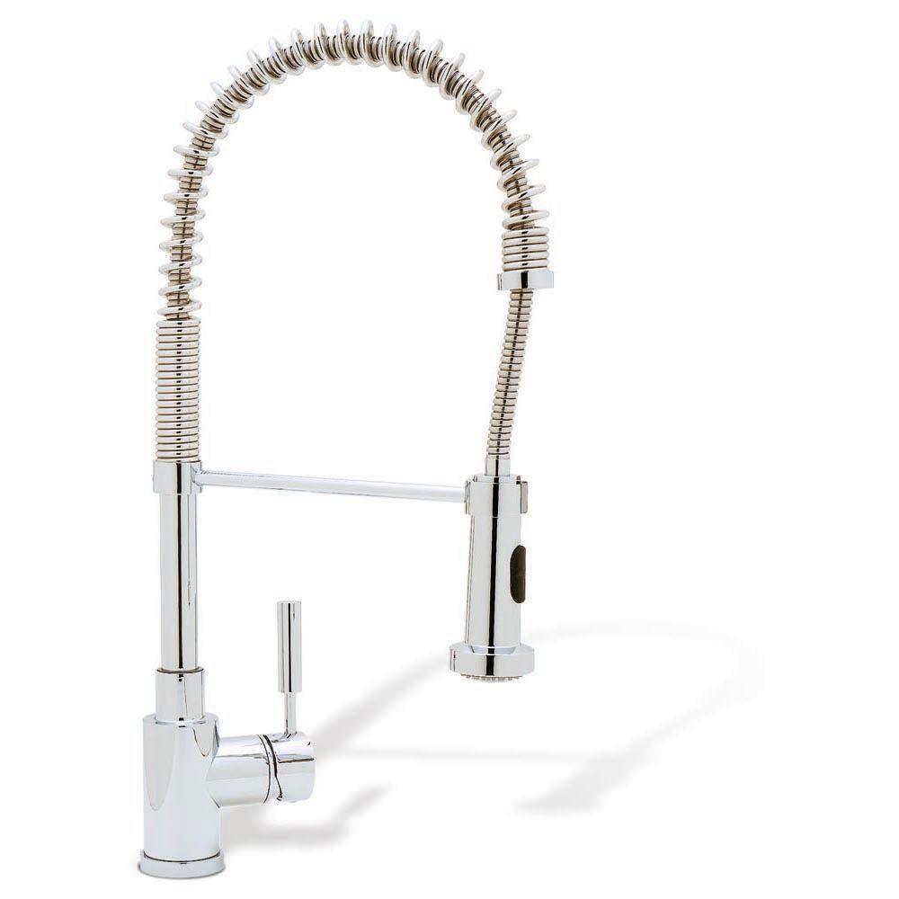 Blanco Meridian Single-Handle Pull-Down Sprayer Kitchen Faucet in Polished Chrome 243313