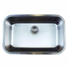 Blanco Stellar Undermount Stainless Steel 28x18x9 1-Hole Single Bowl Kitchen Sink 464486
