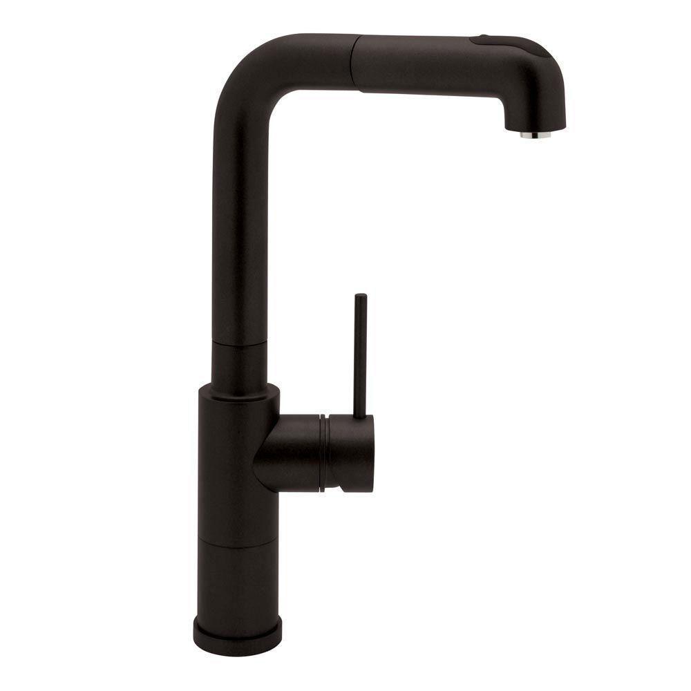Blanco Acclaim Pull Out Kitchen Faucet in Anthracite 538010