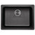 Blanco Vision Undermount Composite 24x18x8 0-Hole Single Bowl Kitchen Sink in Anthracite 573769