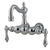 Kingston Brass Chrome Wall Mount Clawfoot Tub Faucet CC1002T1