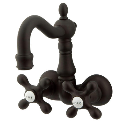 Kingston Brass Oil Rubbed Bronze Wall Mount Clawfoot Tub Faucet CC1077T5