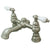 Kingston Brass Satin Nickel Deck Mount Clawfoot Tub Faucet CC1130T8
