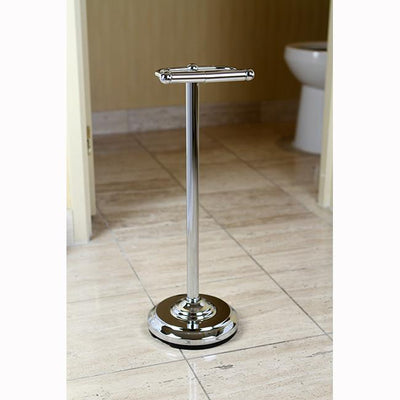 Kingston Brass Chrome pedestal freestanding Toilet Paper Holder CC2001